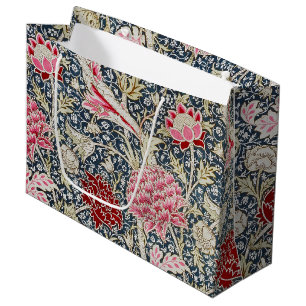 Vintage Floral Pattern, William Morris Large Gift Bag
