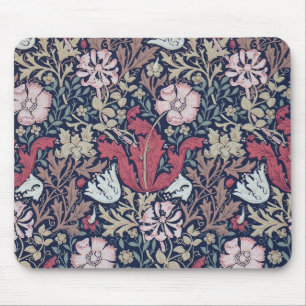 Vintage Floral Pattern, William Morris Mouse Mat