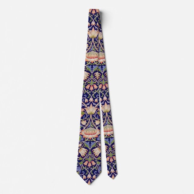 Vintage Floral Pattern, William Morris Tie (Front)