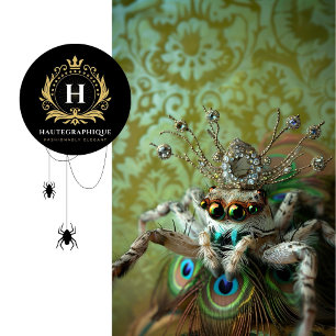 Vintage Floral Peacock Spider Decoupage Tissue Paper