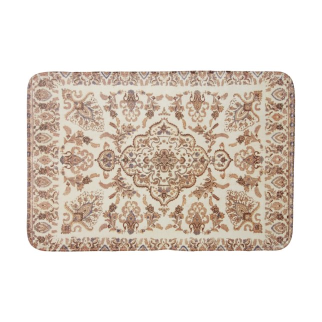 Vintage Floral Persian Rug Pattern (Front)