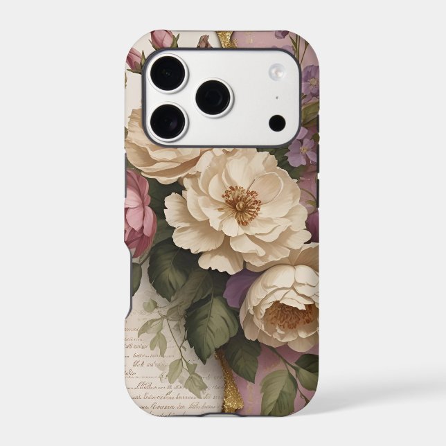 Vintage Floral - Phone Case  (Back)
