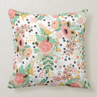 Vintage Floral Pillow