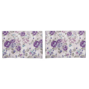 Vintage Floral Pillowcase