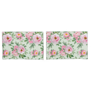 Vintage Floral Pillowcase