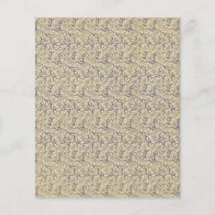 Vintage Floral Print Scrapbooking Paper