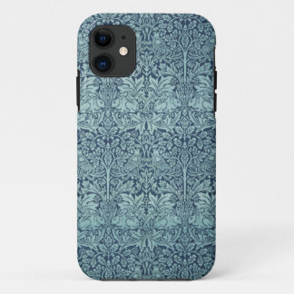 Vintage Floral Rabbit Pattern iPhone 11 Case