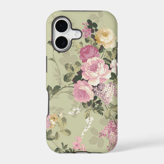 Vintage Floral Roses and Lilacs