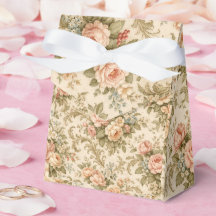 Vintage Floral Roses Pattern | Shabby Chic Cottage