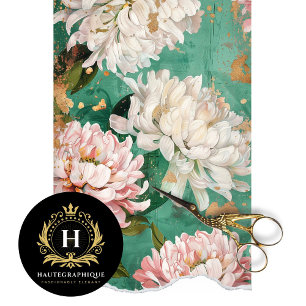 Vintage Floral Rustic Texture French Decoupage Tissue Paper