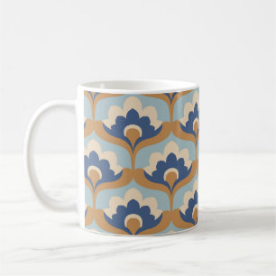 Vintage Floral Seamless Design. Coffee Mug