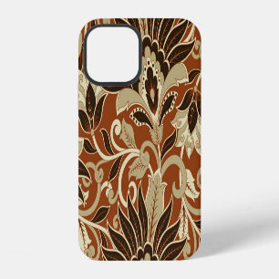 Vintage floral seamless flower pattern. iPhone 12 case