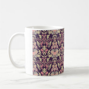 Vintage floral seamless patten. Classic Baroque wa Coffee Mug