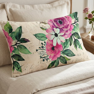 Vintage Floral Shabby Chic Pillowcase