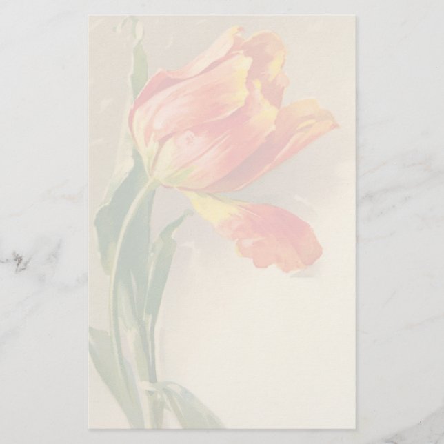 Vintage Floral Stationery (Front)