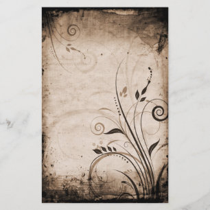 Vintage Floral Stationery