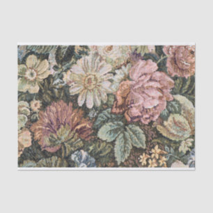 Vintage Floral Tapestry  Tissue Paper
