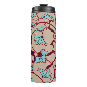 Vintage floral texture pattern. Seamless pattern, Thermal Tumbler