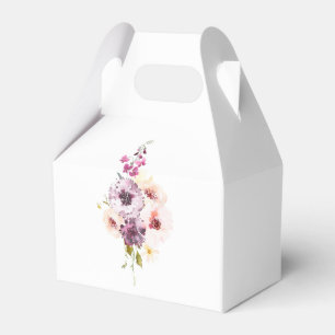 Vintage Floral Thank You Favour Box