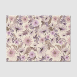 Vintage Floral Tissue Paper
