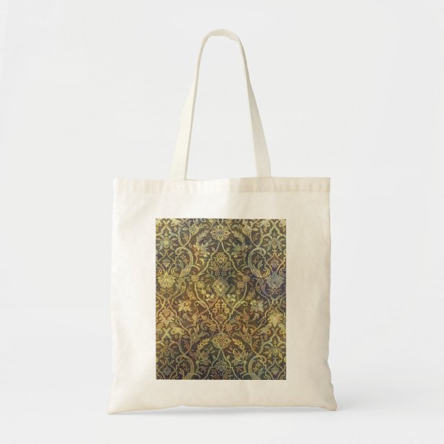 Vintage Floral Tote Bag (Front)