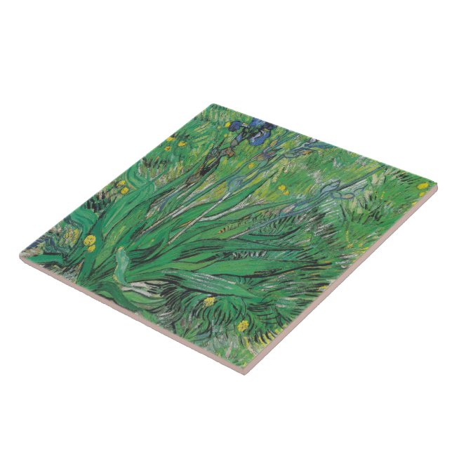 Vintage Floral Van Gogh Iris   Tile (Side)