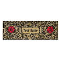 Vintage Floral Vine Personalised