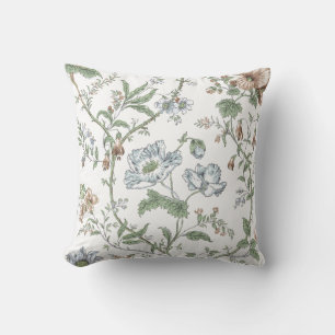 Vintage Floral Vines Botanical Garden Pattern      Cushion