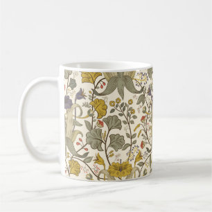 Vintage Floral vintage seamless pattern. Retro pla Coffee Mug