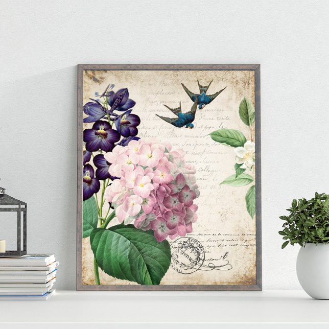 Vintage Floral Wall Art  (Creator Uploaded)