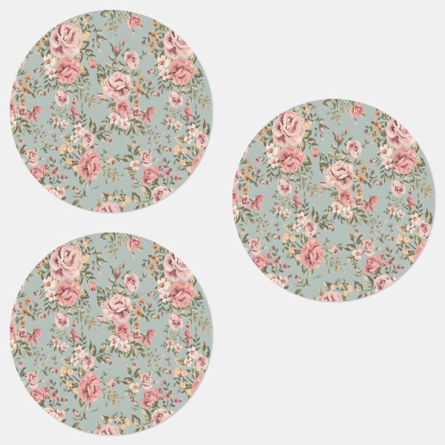 Vintage Floral Wallpaper  (Group)