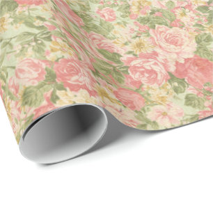 Vintage Floral Wrapping Paper