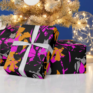 Vintage floral wrapping paper