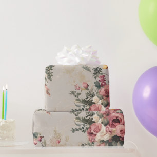 Vintage Floral Wrapping Paper