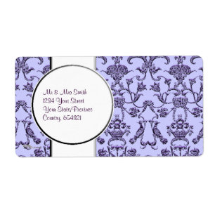 Vintage Florentine Damask (Lilac)