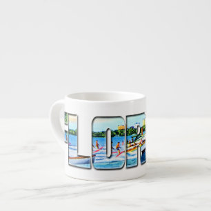 Vintage Florida Espresso Cup