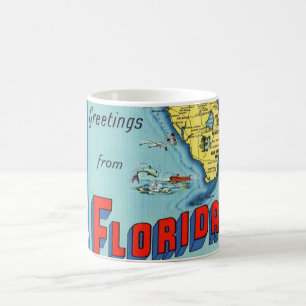 Vintage Florida Greetings Florida  Mug