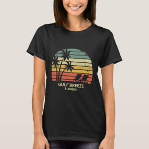 Vintage Florida Gulf Breeze Beach T Shirt Cool Ret