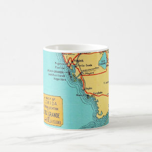 Vintage Florida Gulf Coast Mug