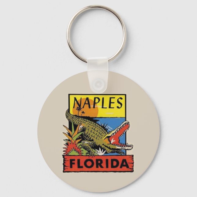  Vintage Florida Keys Keychain (Front)