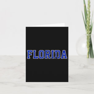 Vintage Florida Mens Florida Womens Orange Retro W Card