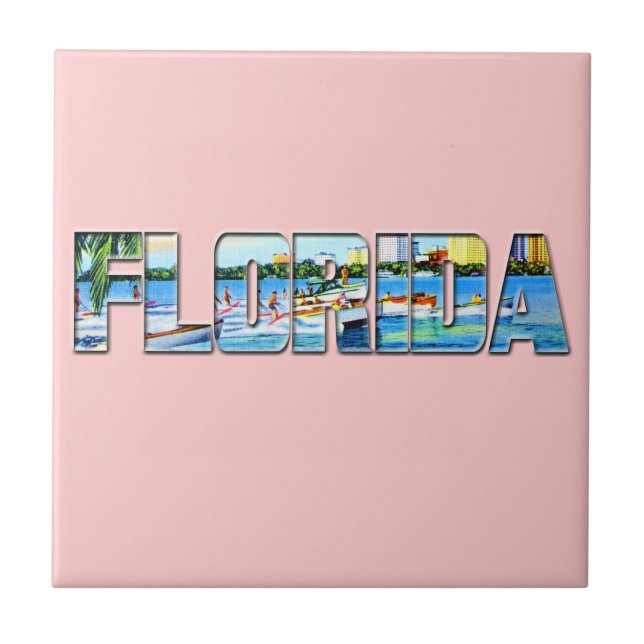 Vintage Florida Tile (Front)