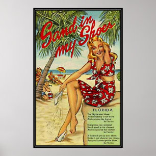 Vintage Florida, USA - Poster