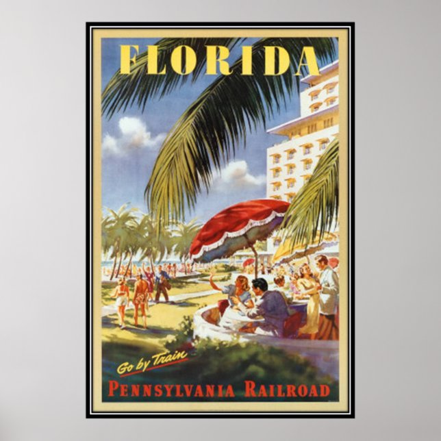 Vintage Florida, USA - Poster (Front)