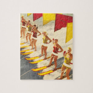 Vintage Florida Water Show Jigsaw Puzzle