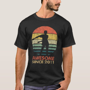 Vintage Floss Dance 9th Gift For 9 Year Old Birthd T-Shirt