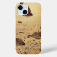 Vintage Flounders, Marine Ocean Life Flat Fish
