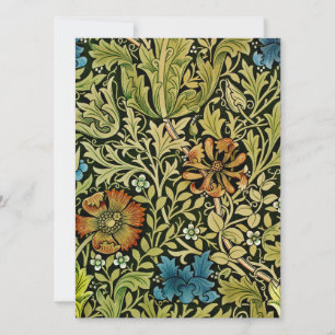 Vintage Flower and Vine Wallpaper