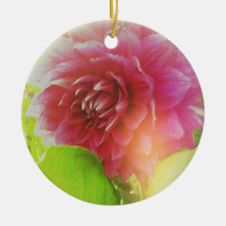 Vintage Flower Ceramic Tree Decoration