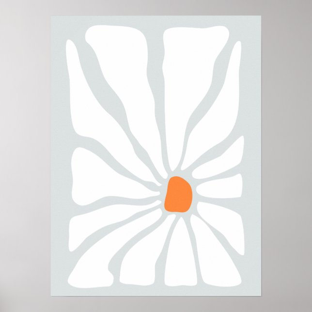 Vintage Flower Garden Design Poster (Front)